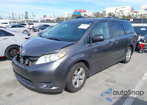 2017 Toyota Sienna Le 8 Passenger from USA, damaged, VIN 5TDKZ3DC1HS813716